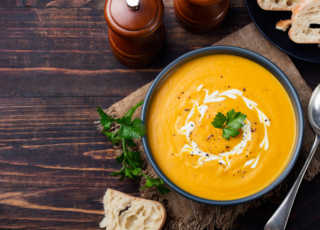 Warming foods during pregnancy pumpkin soup